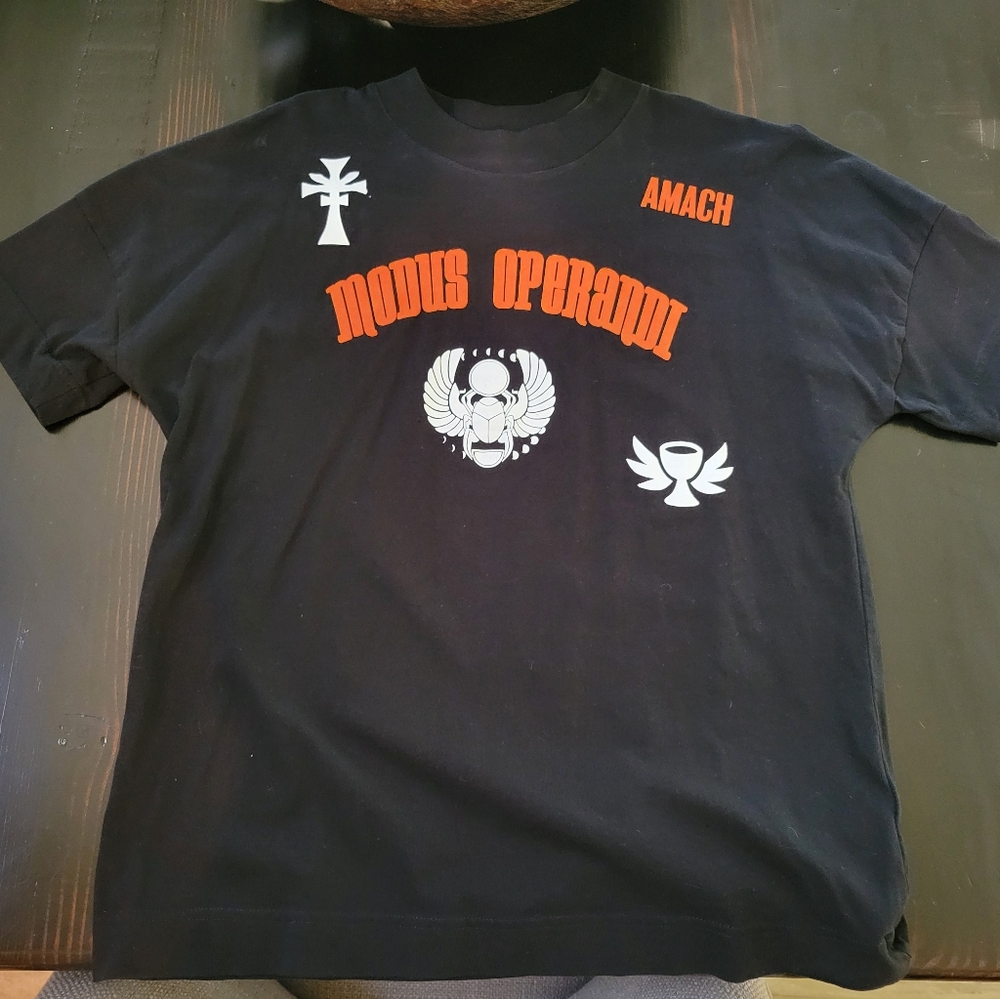 IRELAND AMACH Black Graphic T-Shirt for Men Women S/M